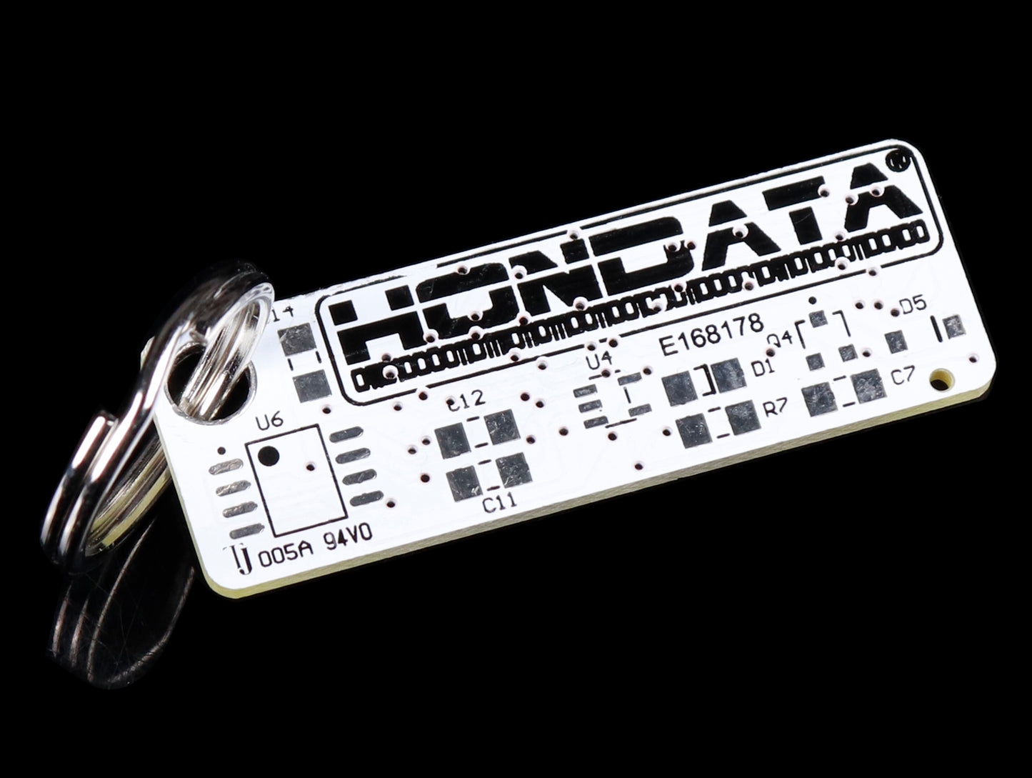 Hondata Circuit Board Keychain - White PCB