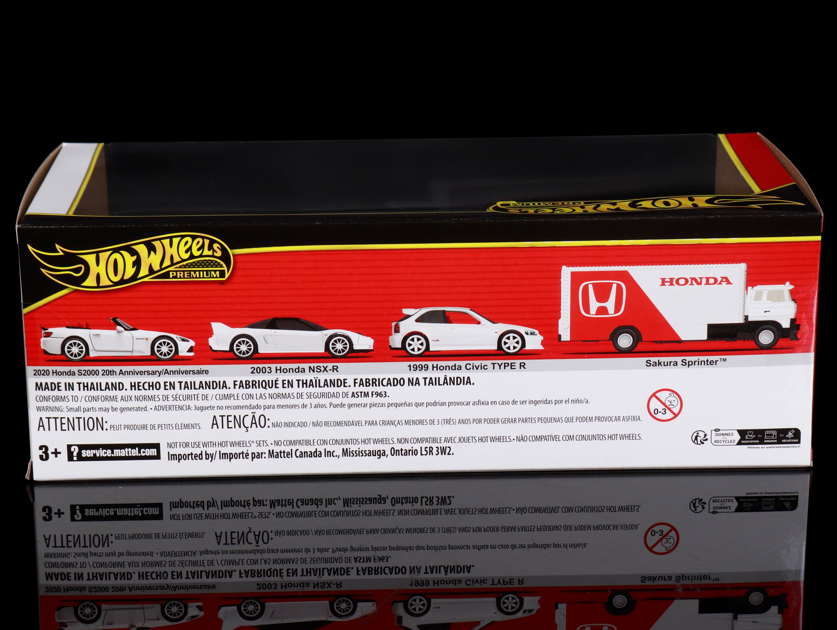 Hot Wheels Premium Collector Set - Honda Type R Heritage - JHPUSA