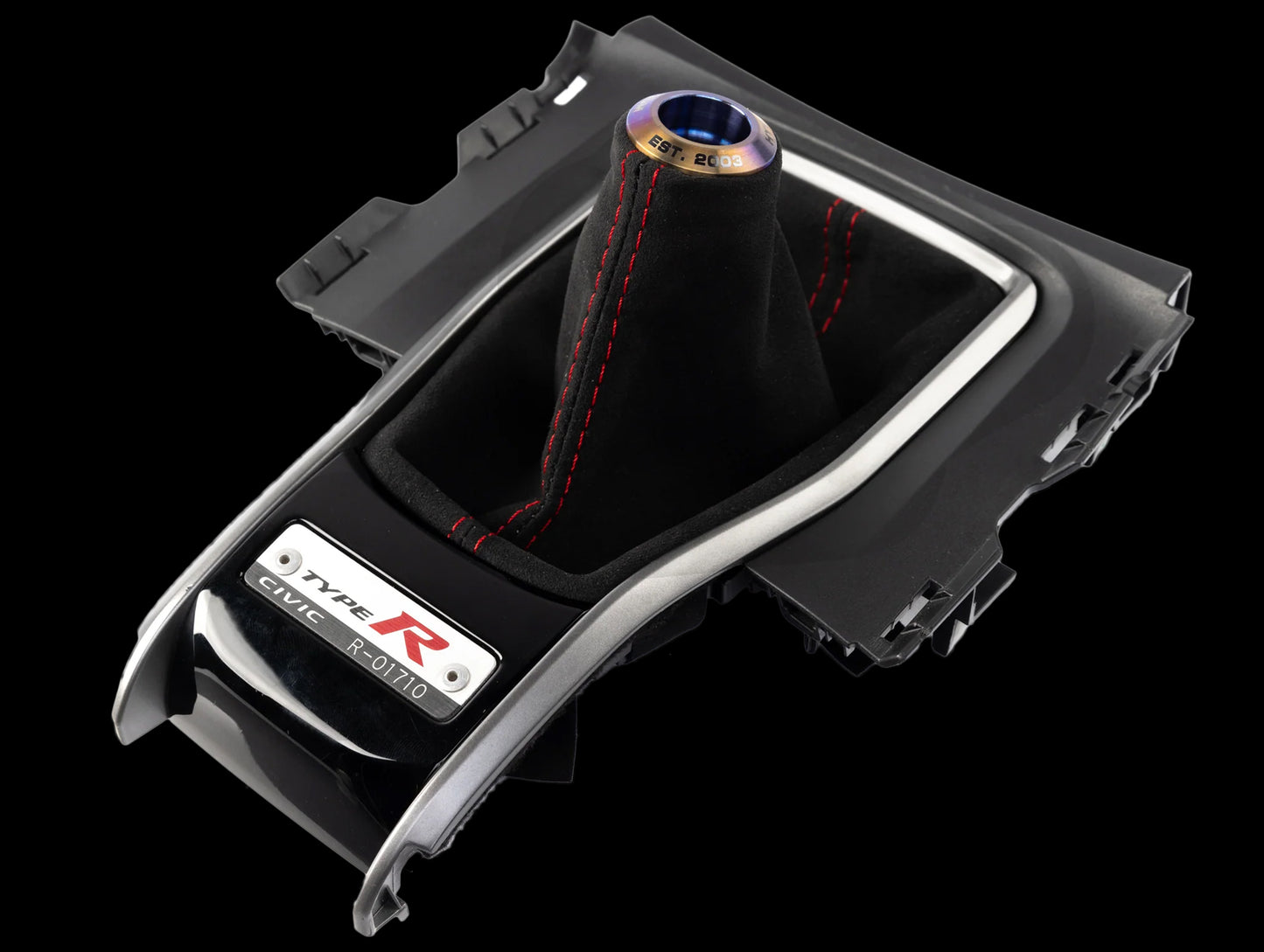 Hybrid Racing Alcantara Shift Boot - 16-21 Civic