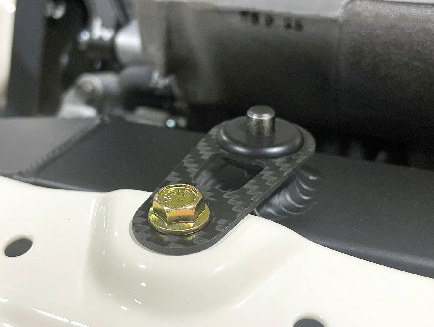 Hybrid Racing Carbon Fiber Radiator Bracket