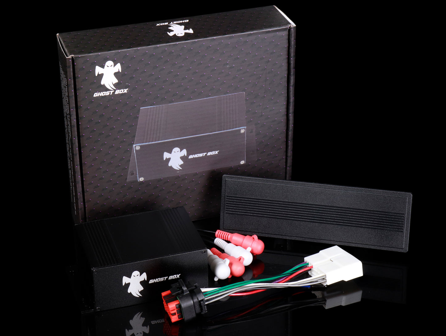 JDI Ghost Box 3.0 + Honda Radio Block Off Plate Combo