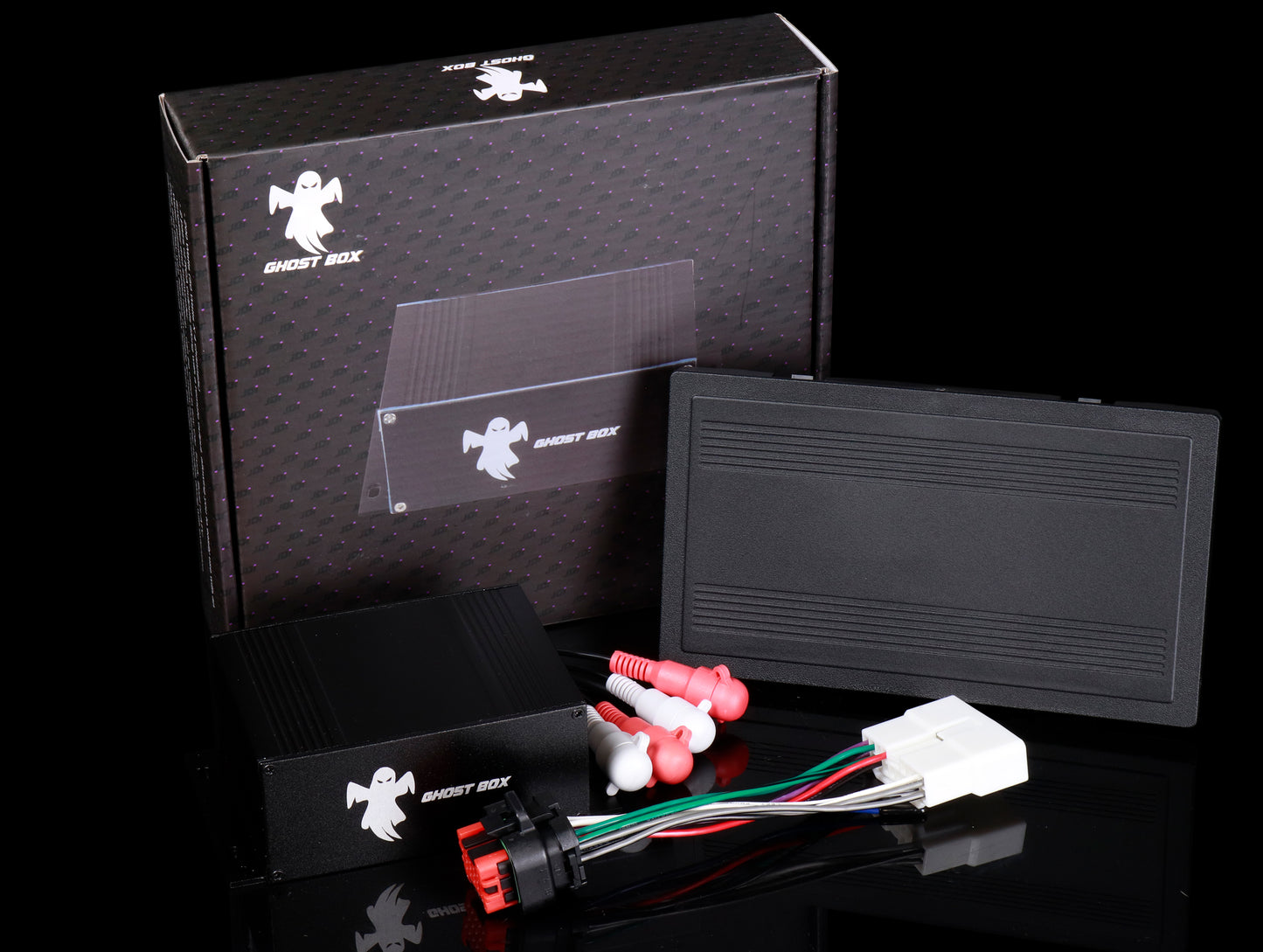 JDI Ghost Box 3.0 + Honda Radio Block Off Plate Combo
