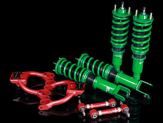 Tein Flex Z Coilovers w/ Truhart Camber Kits - 92-95 Civic / 94-01 Integra