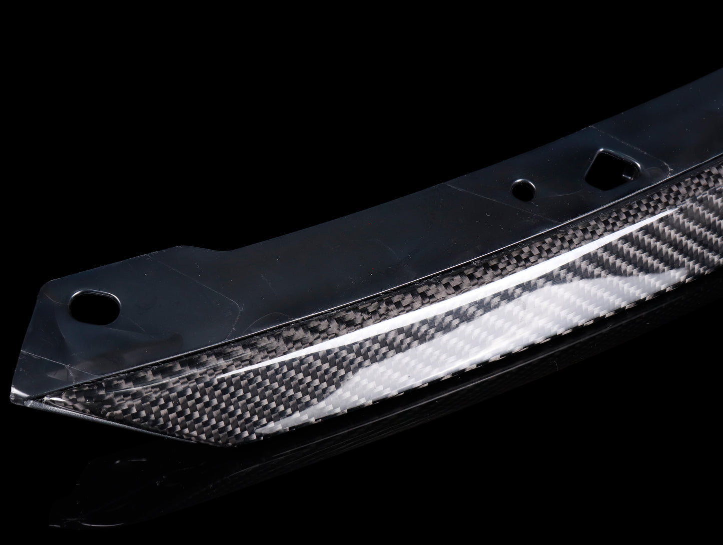 J's Racing Carbon Fiber Grill Extensions - 17-21 Civic Type R FK8