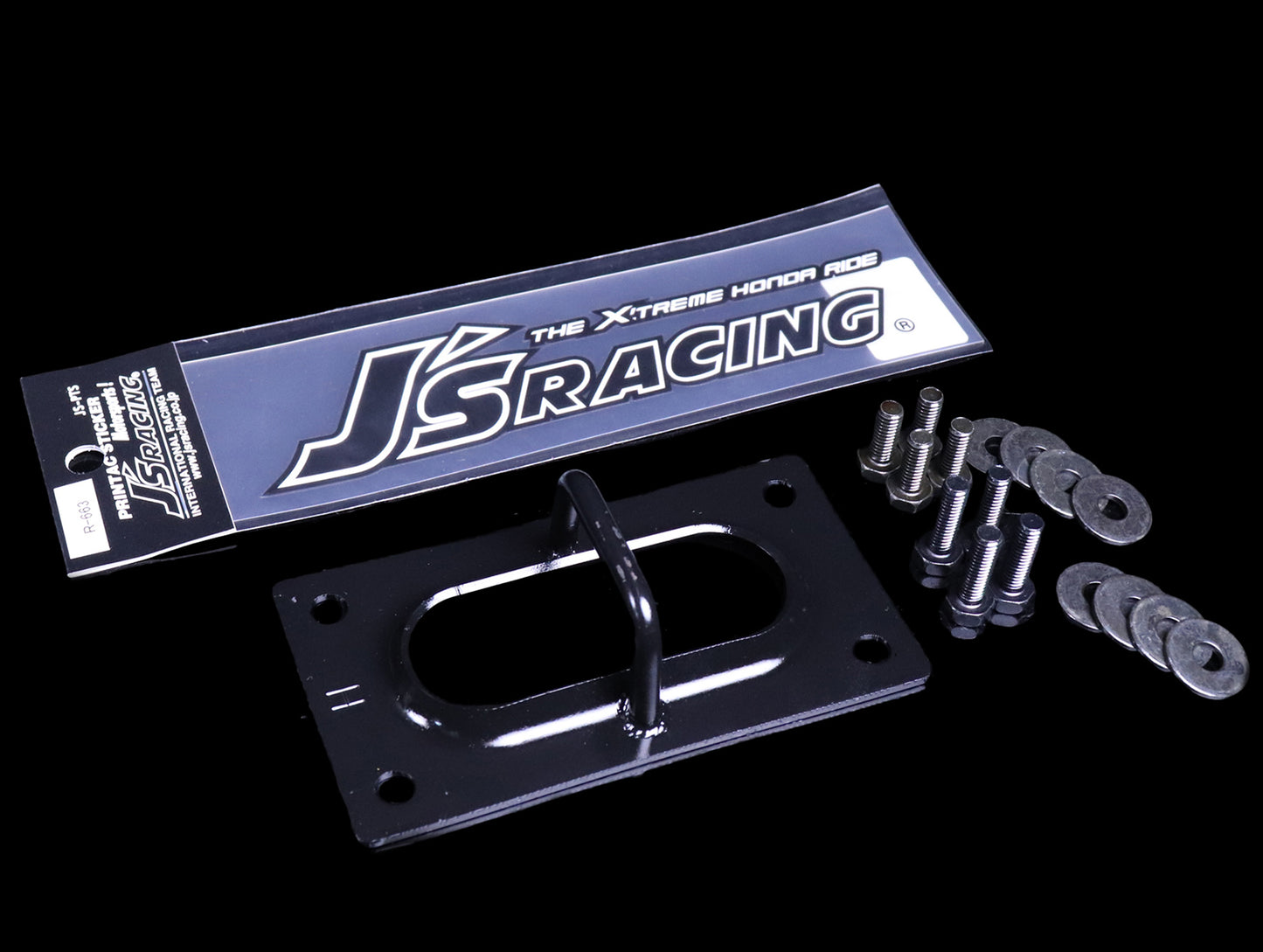 J's Racing Type-S Vented Carbon Fiber Hood - 92-95 Civic
