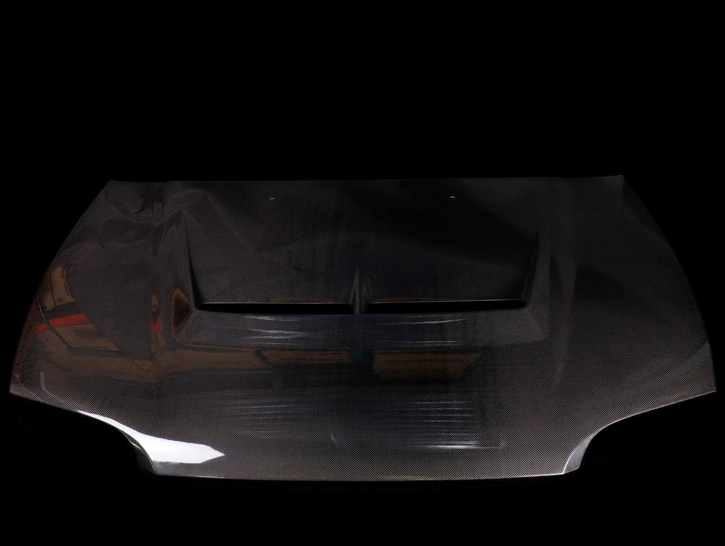 J's Racing Type-S Vented Carbon Fiber Hood - 92-95 Civic