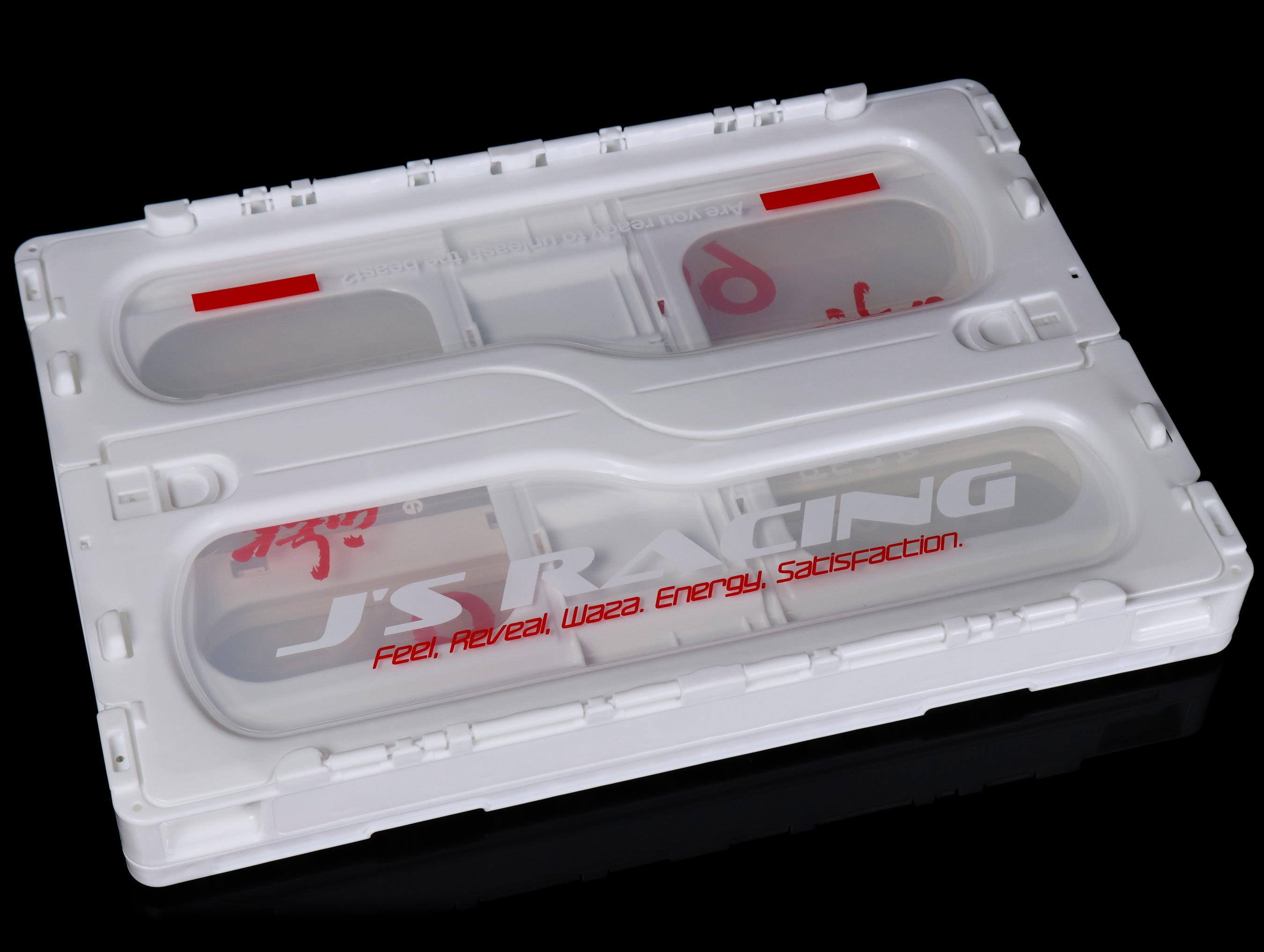J's Racing Crystal Box Folding Storage Container - JHPUSA