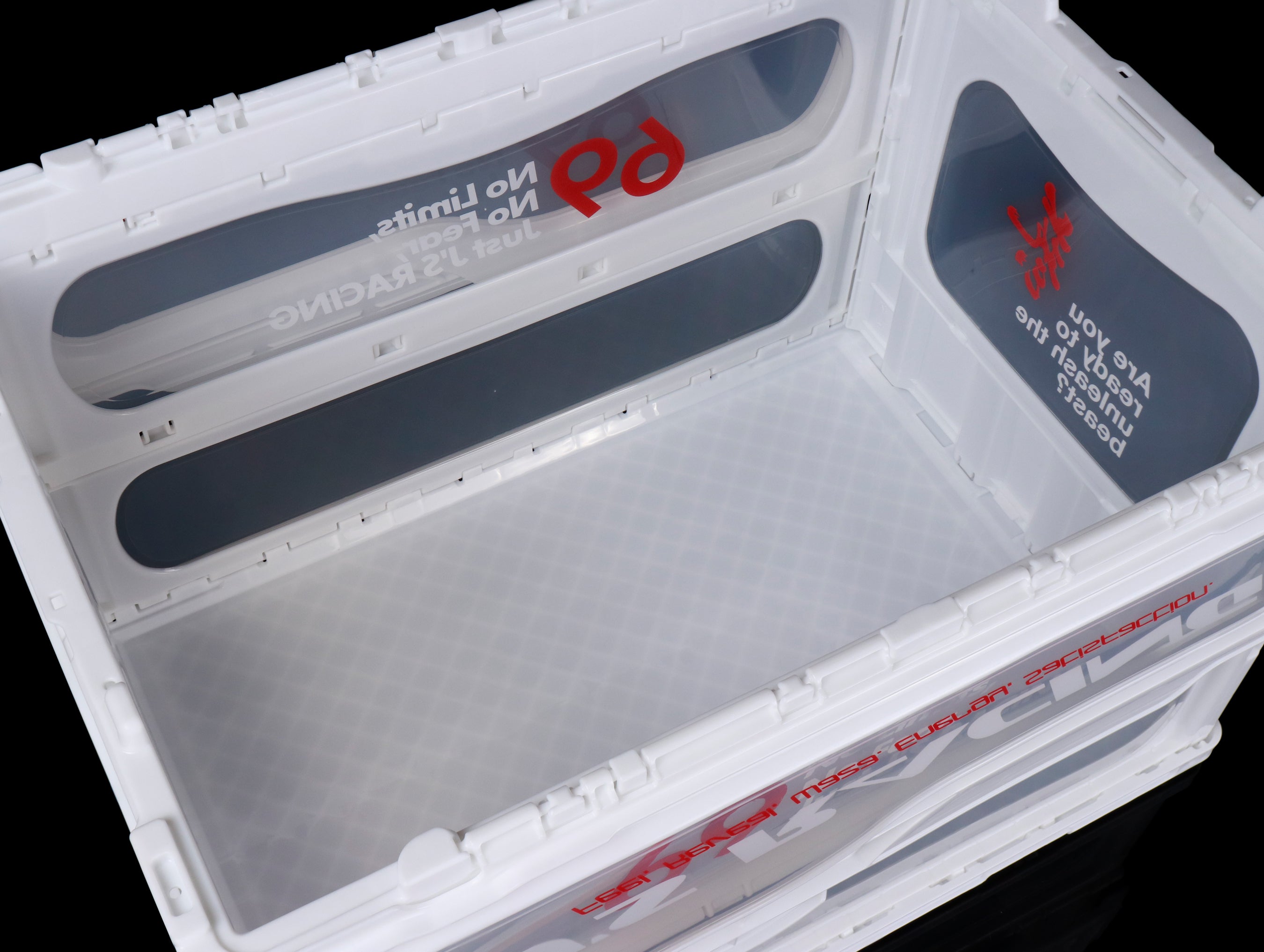 J's Racing Crystal Box Folding Storage Container - JHPUSA J's Racing Crystal Box Folding Storage Container - JHPUSA