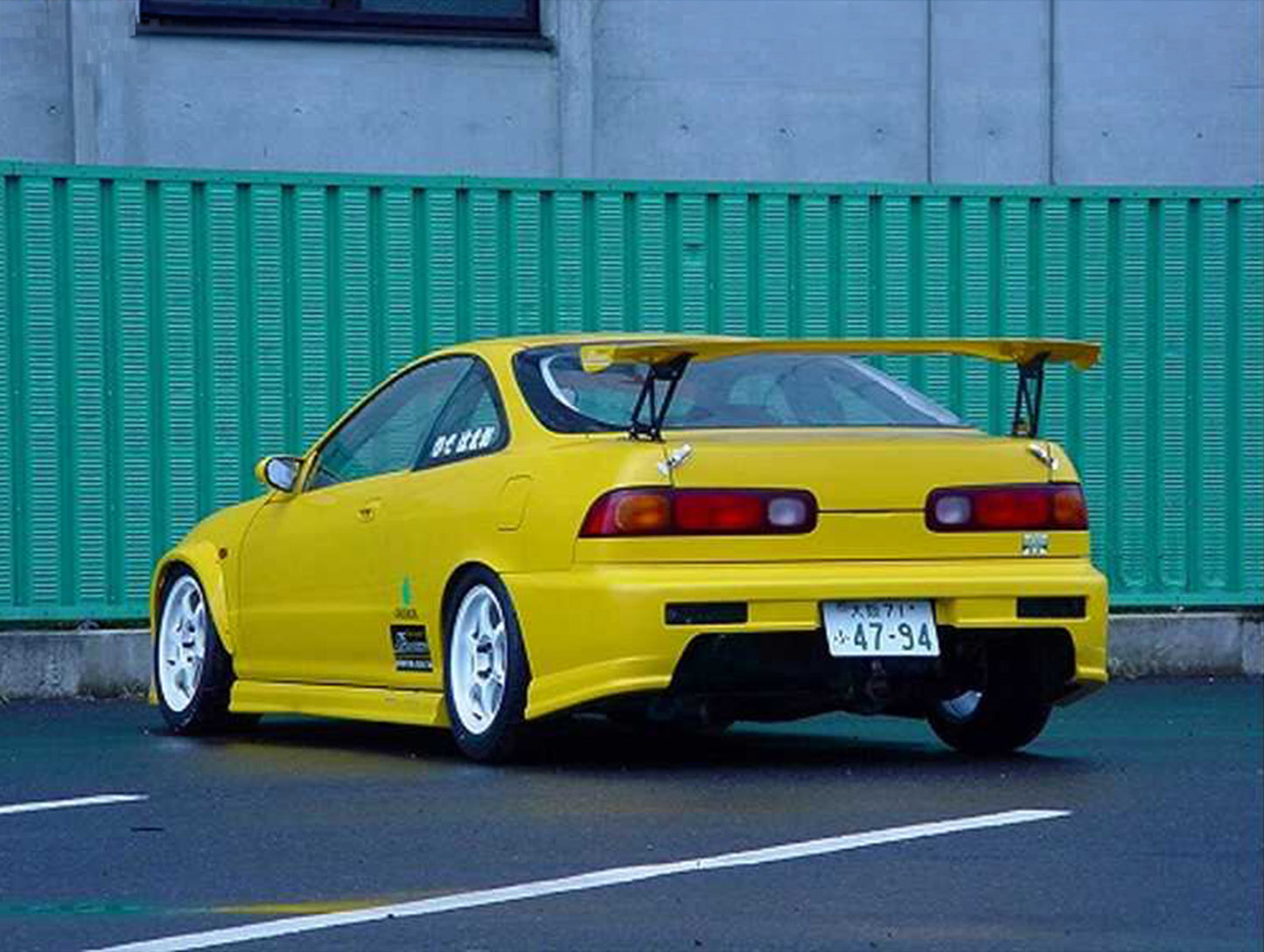 J's Racing 3D GT Wing Wet Carbon - 94-01 Integra