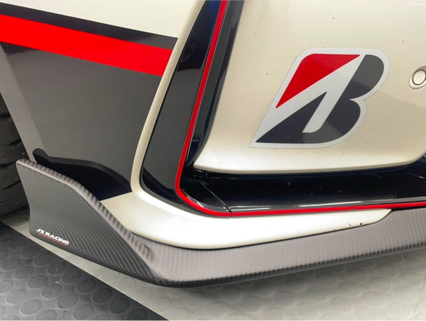 J's Racing Phantom Dry Carbon Front Spoiler - 23+ Civic Type R (FL5)