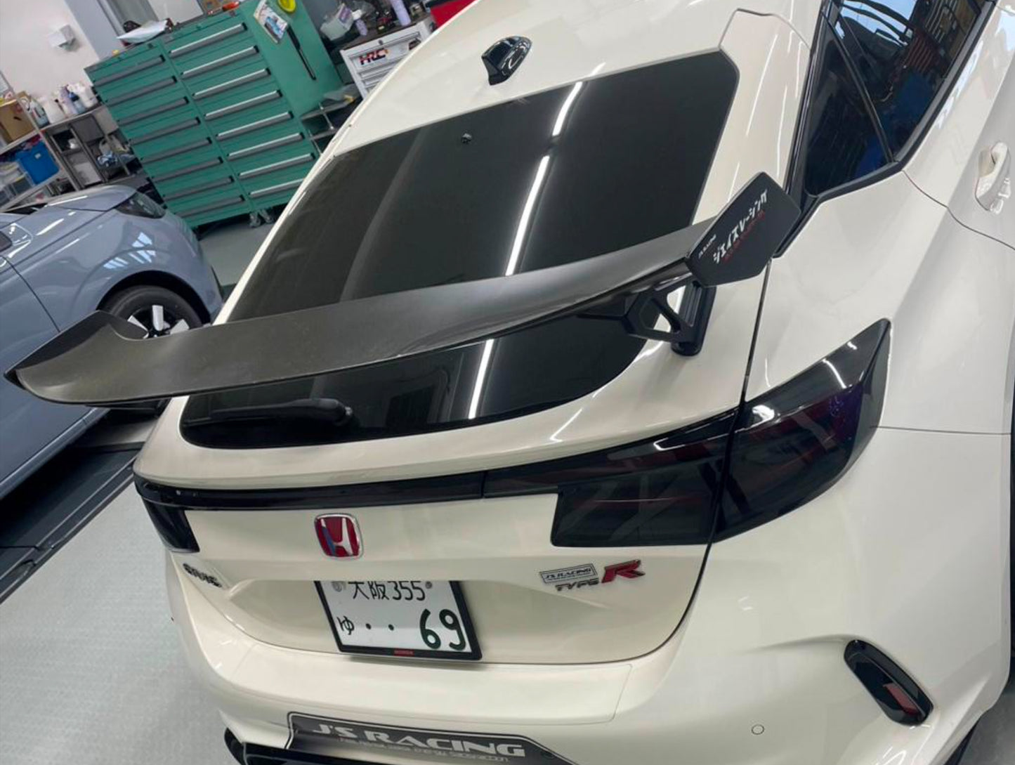 J's Racing Dry Carbon GT Wing OEM Replacement - 23+ Civic Type R (FL5)