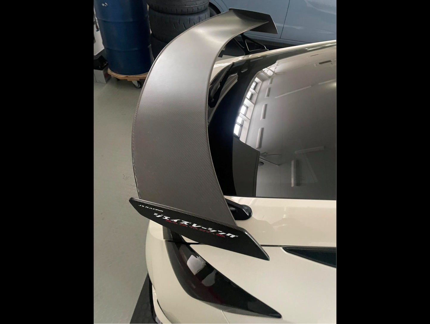 J's Racing Dry Carbon GT Wing OEM Replacement - 23+ Civic Type R (FL5)