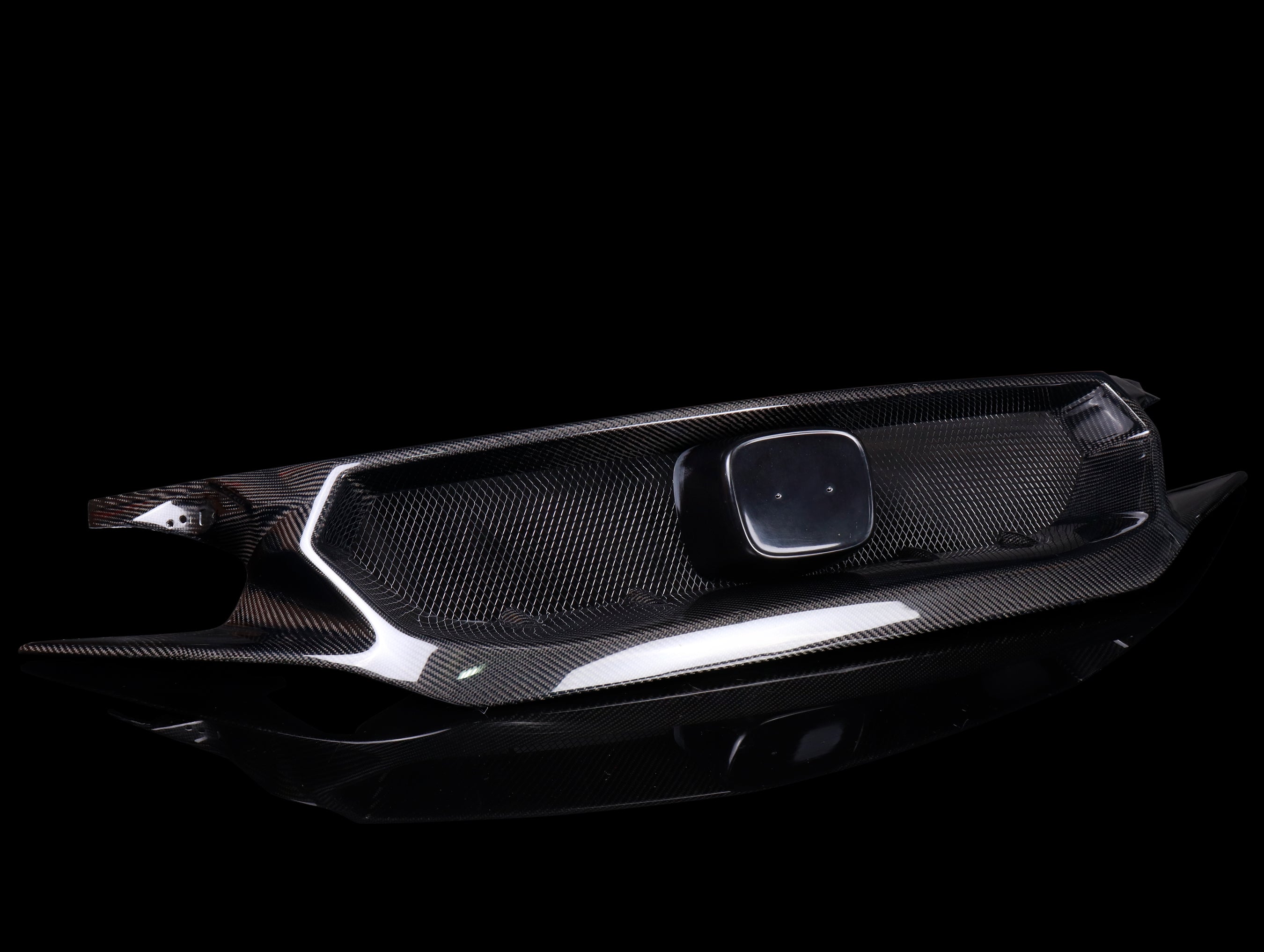 J's Racing Carbon Fiber Front Sport Grill - 2017-2021 Civic Type-R