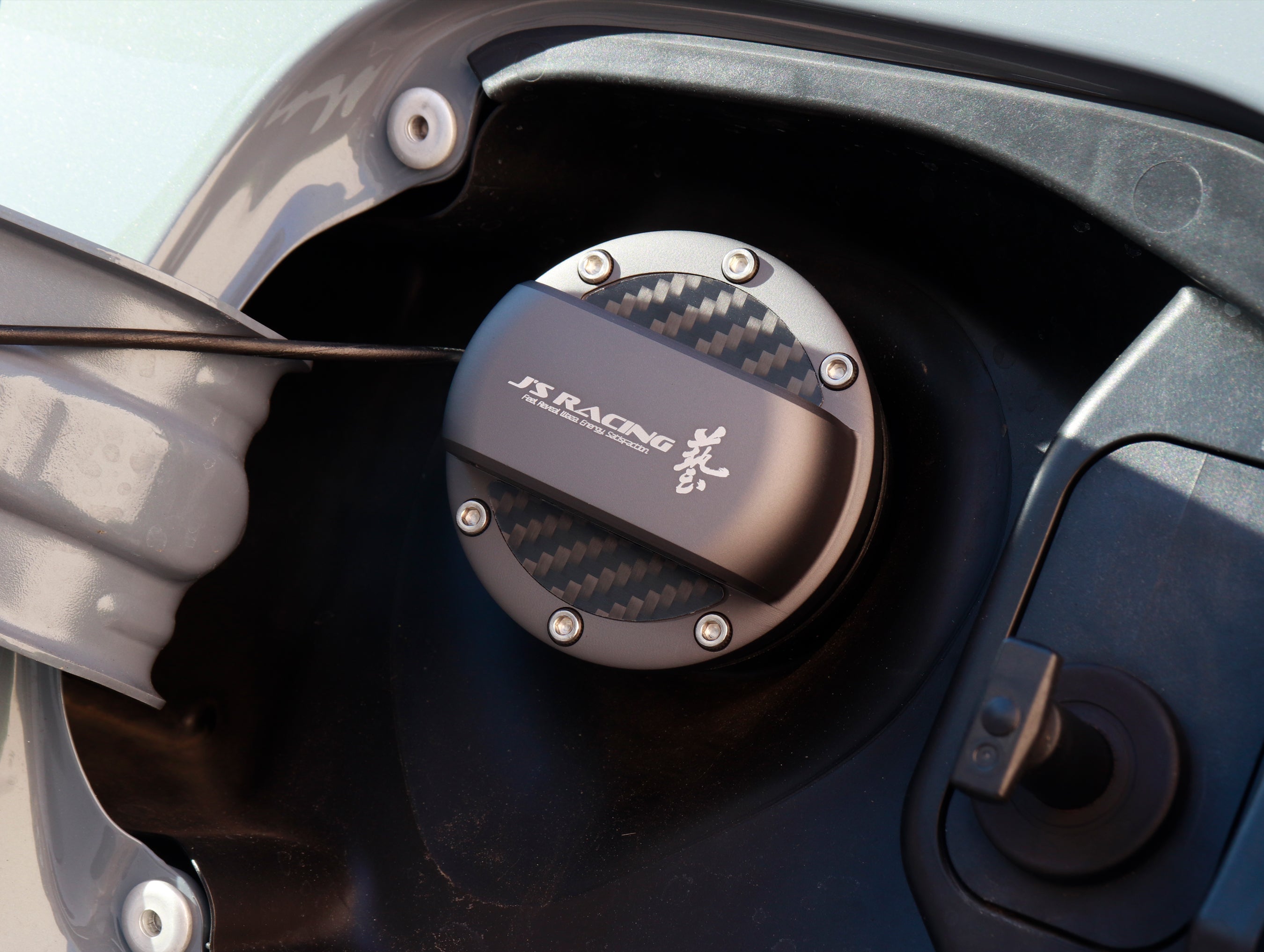 J's Racing Fuel Cap Cover - JHPUSA