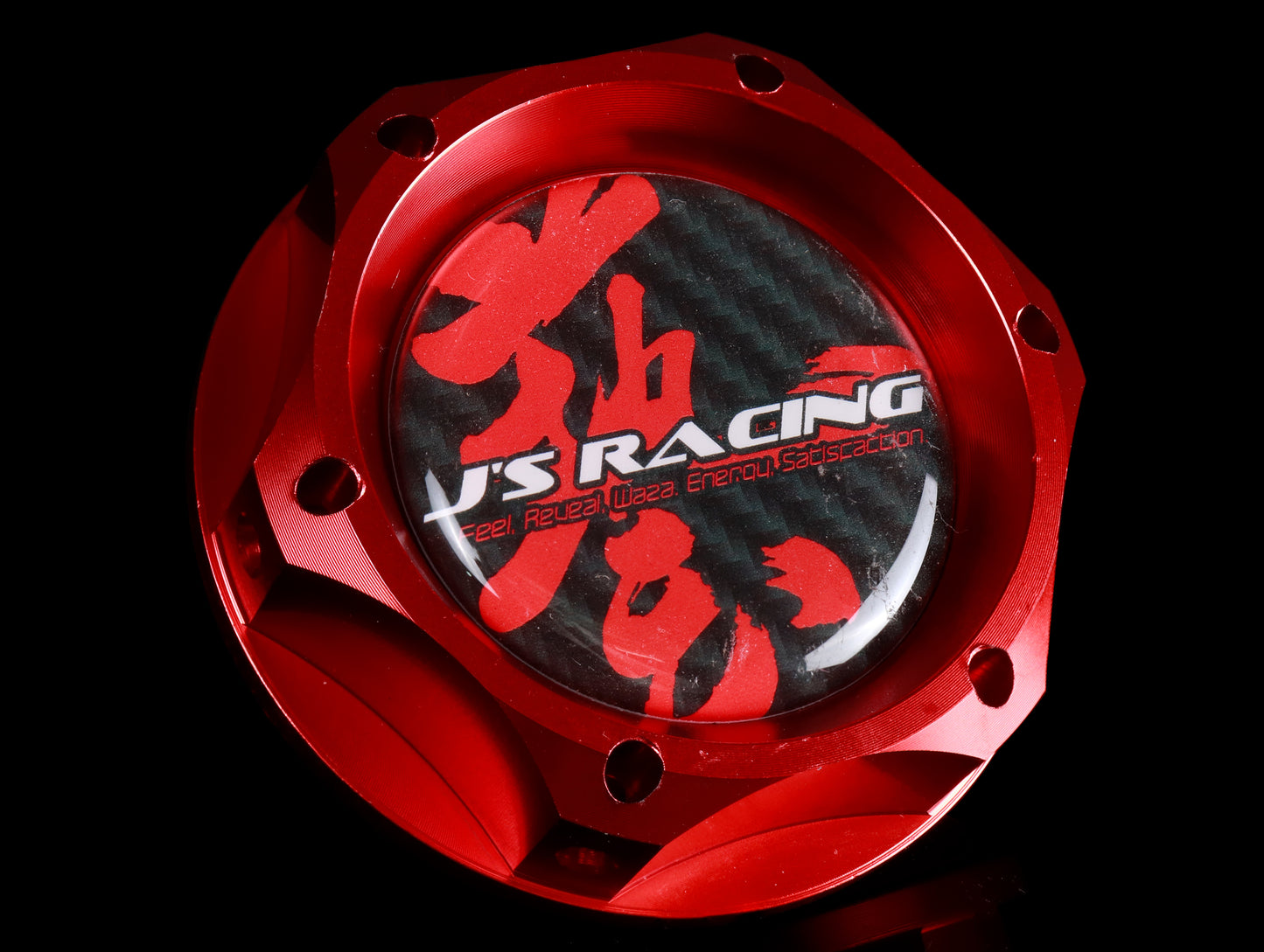 J's Racing Logo Decal for Oil Filler Cap