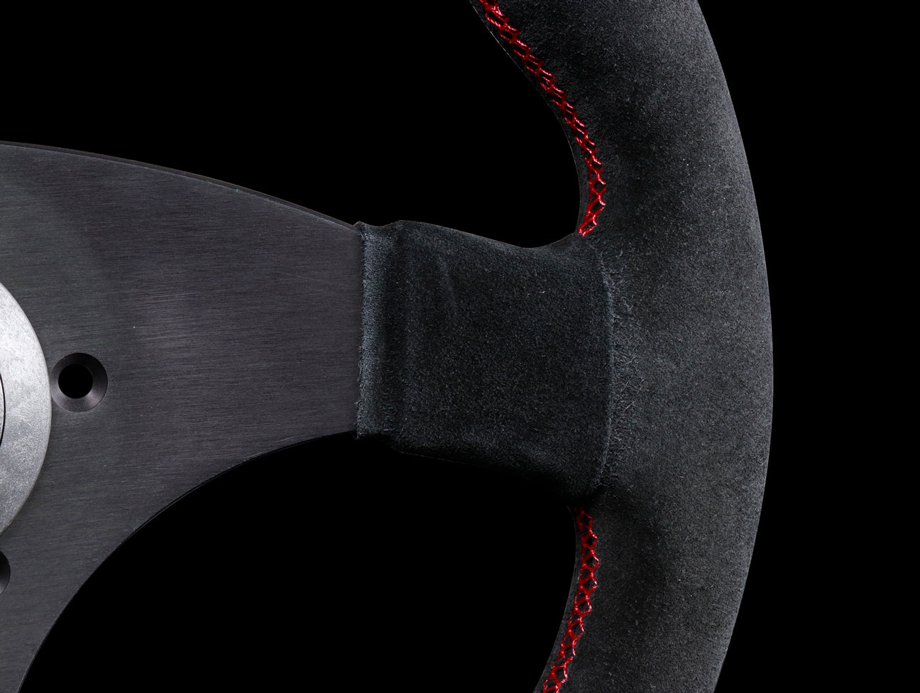 J's Racing XR Steering Wheel Type F Japan Black Suede