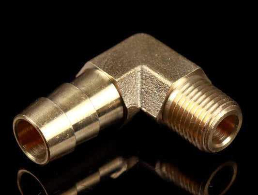 K-Tuned 1/8NPT to 3/8mm Brass Barb Fitting