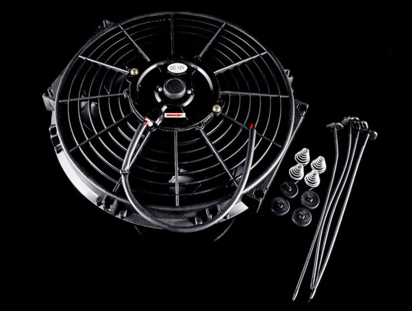 K-Tuned 12" Slim Fan (w/ Install Kit)