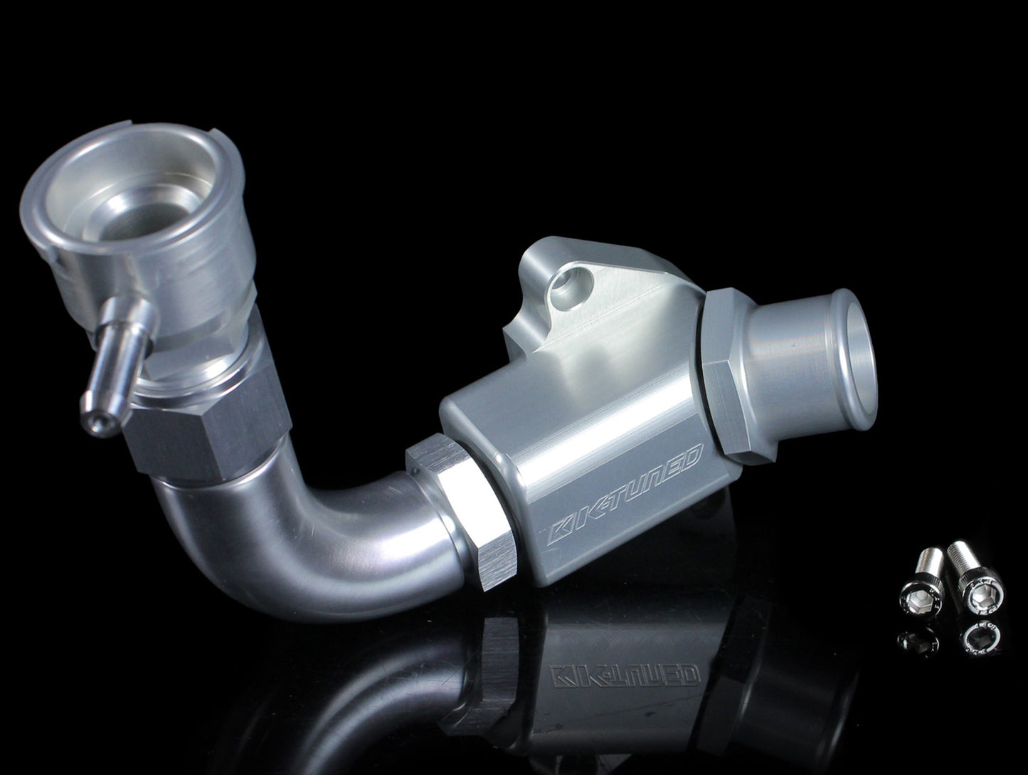 K-Tuned B16/B18C5 (Type R) Upper Coolant Housing w/Filler - Silicone Coupler