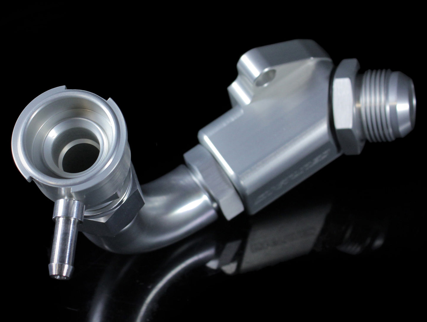 K-Tuned B16/B18C5 (Type R) Upper Coolant Housing w/Filler - Silicone Coupler