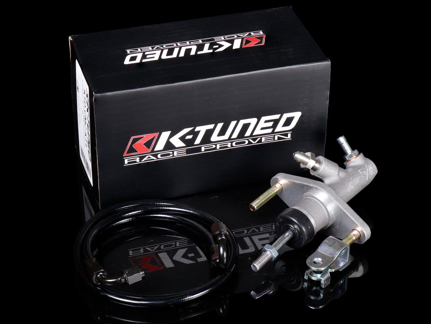 K-Tuned Clutch Master Cylinder & Clutch Line Kit for K-Swap - 92-00 Civic / 94-01 Integra