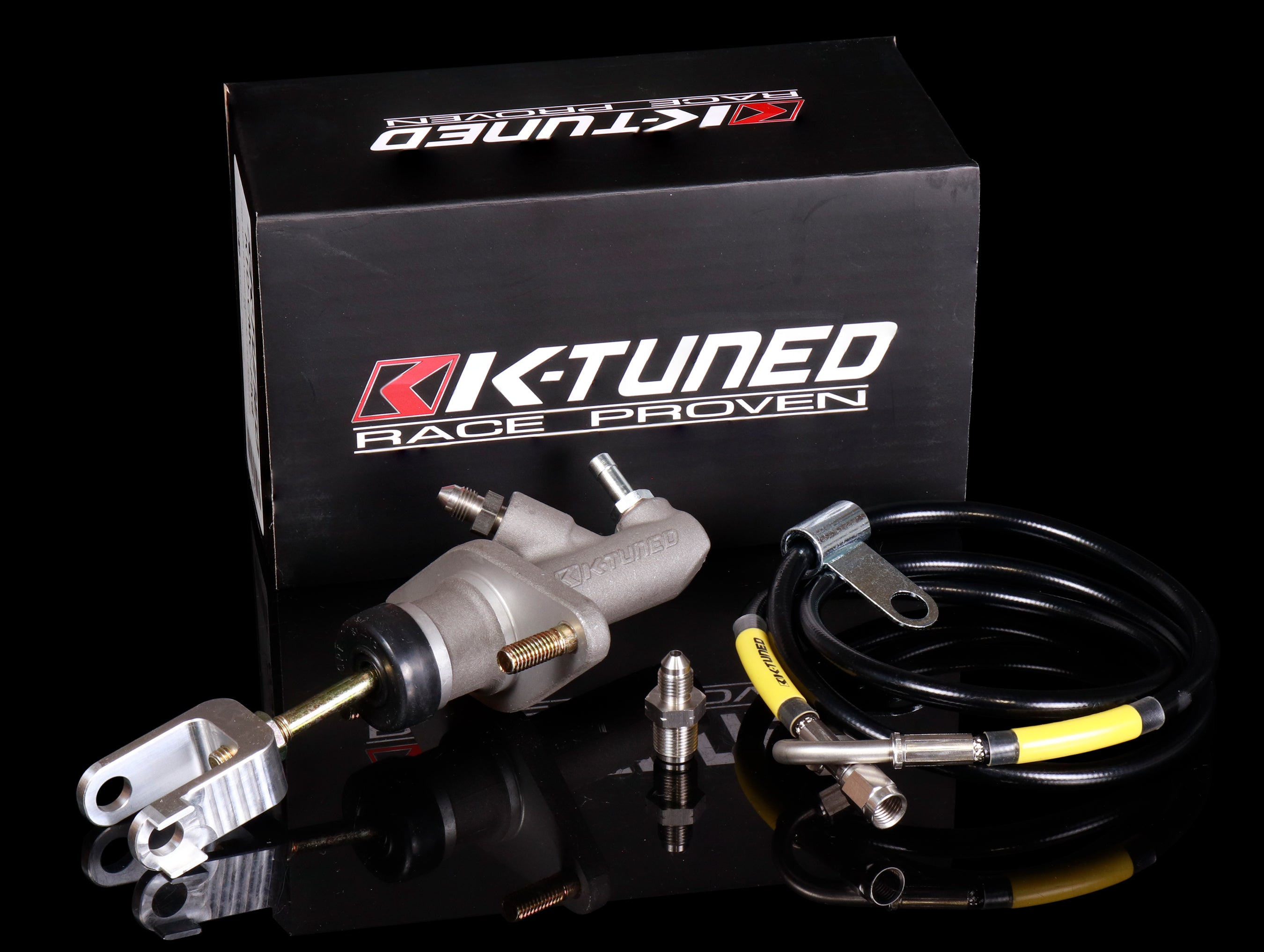 K-Tuned Clutch Master Cylinder and Clutch Line Combo - 16-21 Civic