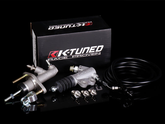 K-Tuned Clutch Master & Slave Cylinder Complete Upgrade Kit - 92-00 Civic / 94-01 Integra