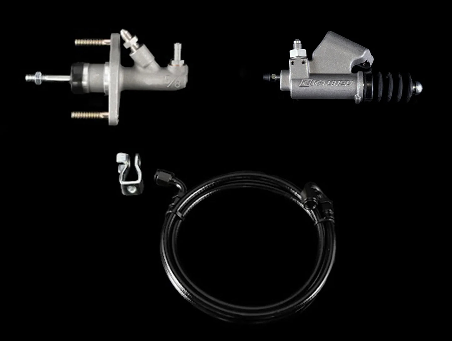 K-Tuned Clutch Master & Slave Cylinder Complete Upgrade Kit - 92-00 Civic / 94-01 Integra