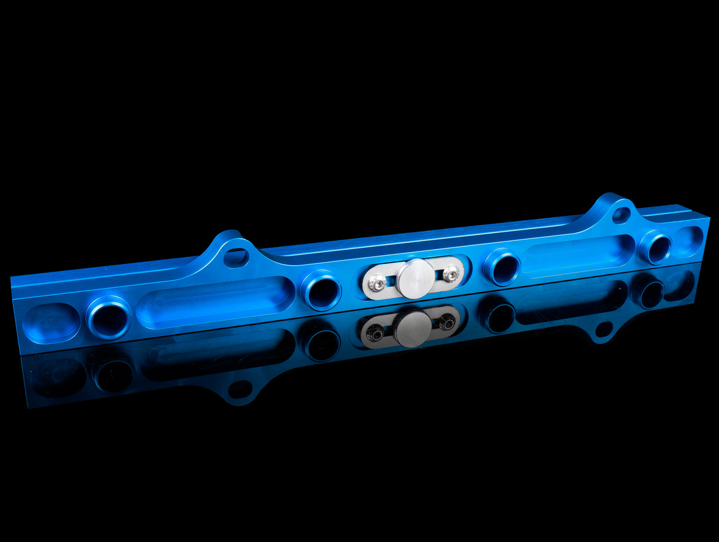 K-Tuned K-Series Fuel Rail - Blue - 02-11 Civic Si/RSX/TSX EFI Rail w/IAA Delete Kit