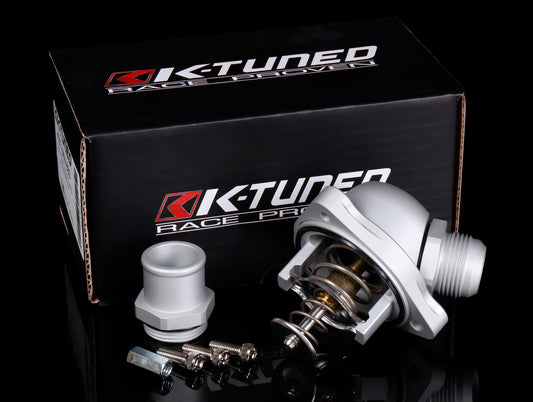 K-Tuned K-Series Swivel Neck Thermostat 1.25"/16AN Fitting