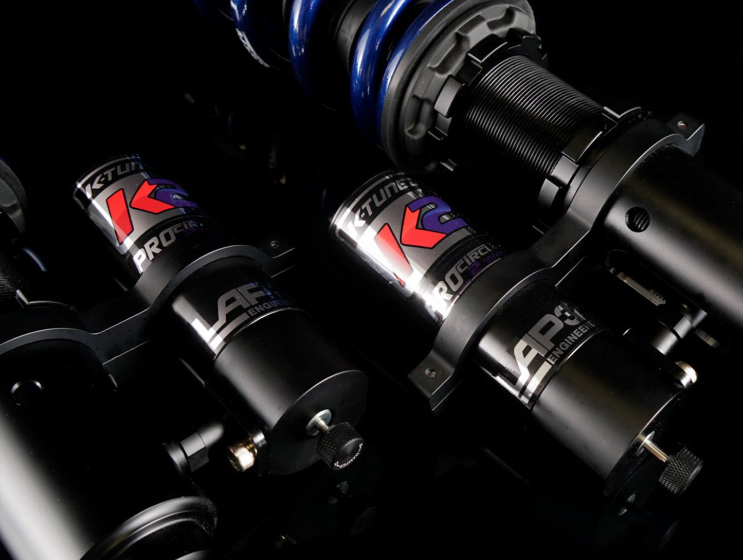 K-Tuned K2 Pro Circuit 2-Way Coilovers - Honda / Acura