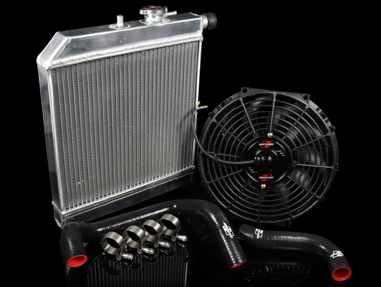 K-Tuned Passenger Side Radiator Kit