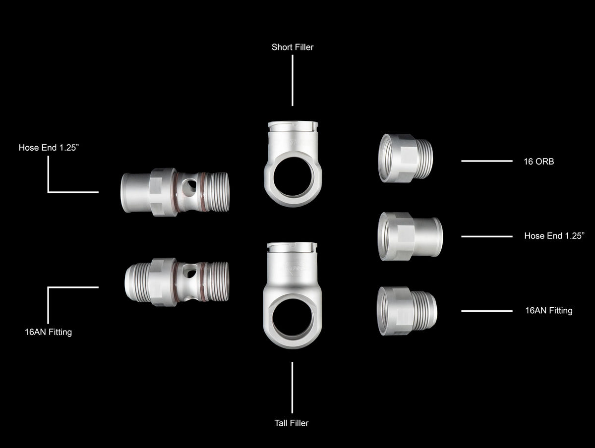 K-Tuned Remote Filler Neck - JHPUSA