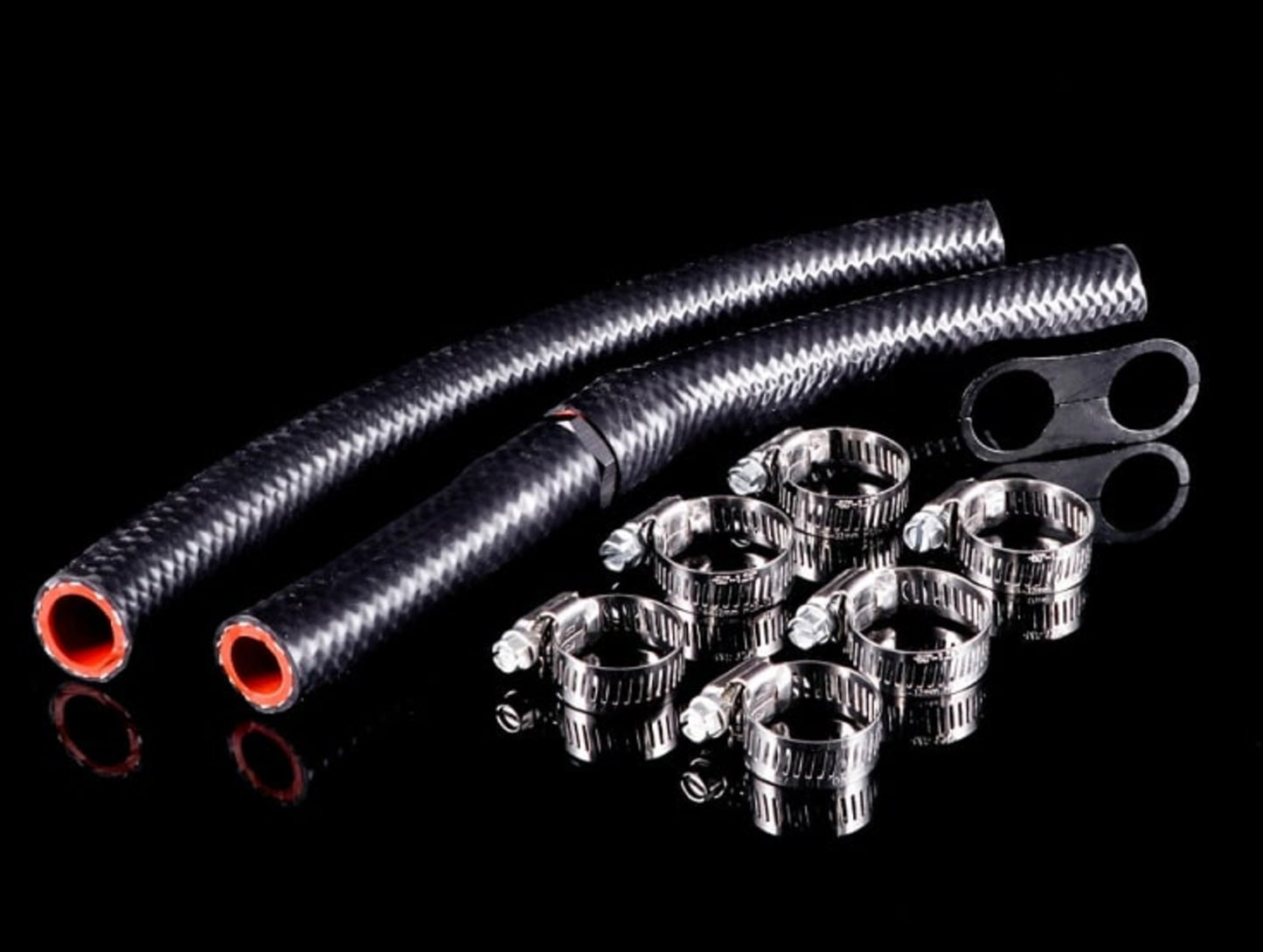 K-Tuned Universal Heater Hose Kit (w/ Hose & Clamps)