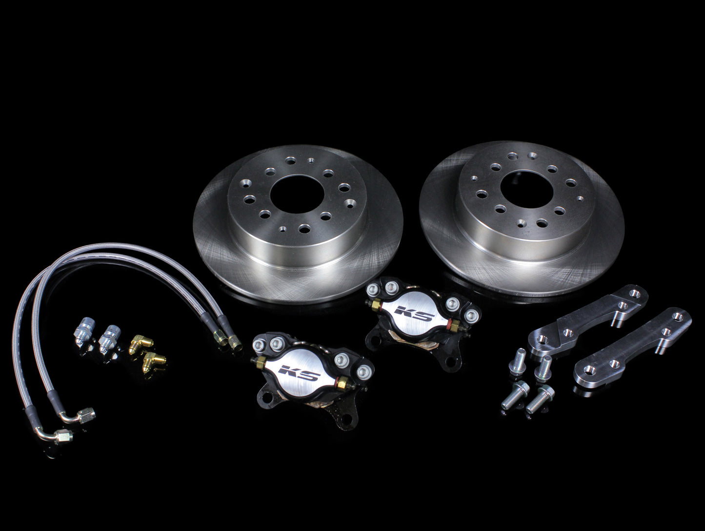 KS Tuned Front Drag Brakes - 92-00 Civic / 94-01 Integra