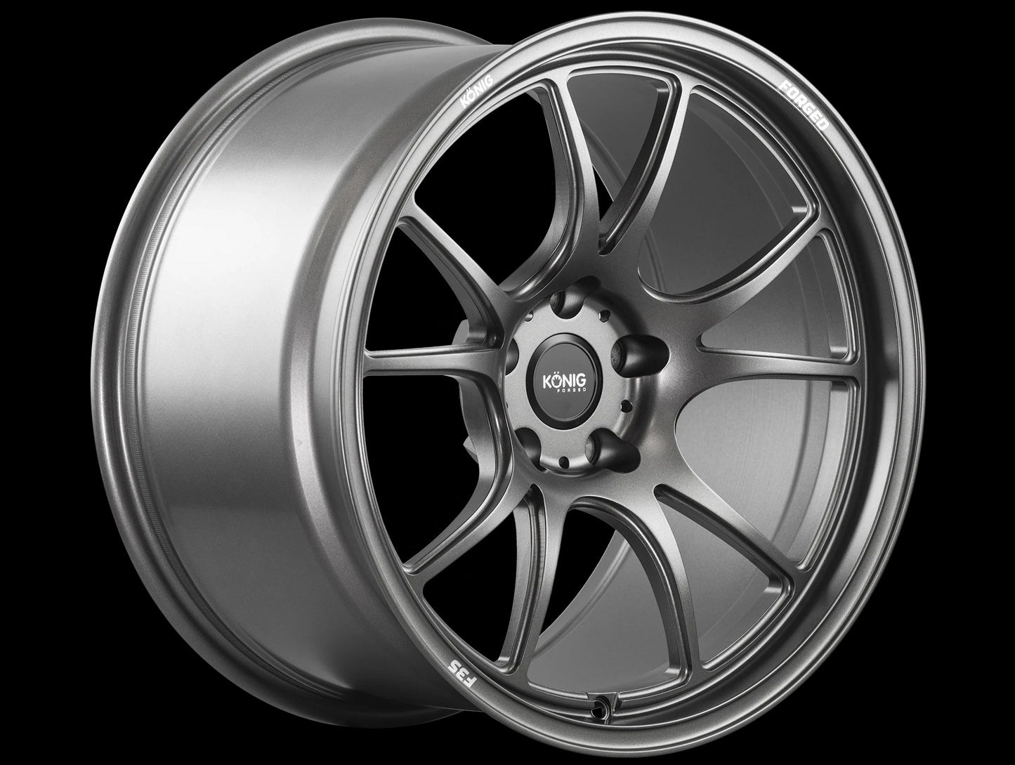 Konig F3S - 17" Wheels - Satin Charcoal