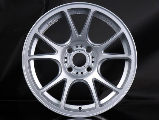 Konig Freeform - 15x8 / +25 & 15x9.5 / +29 / 4x100 - Matte Silver (Used)