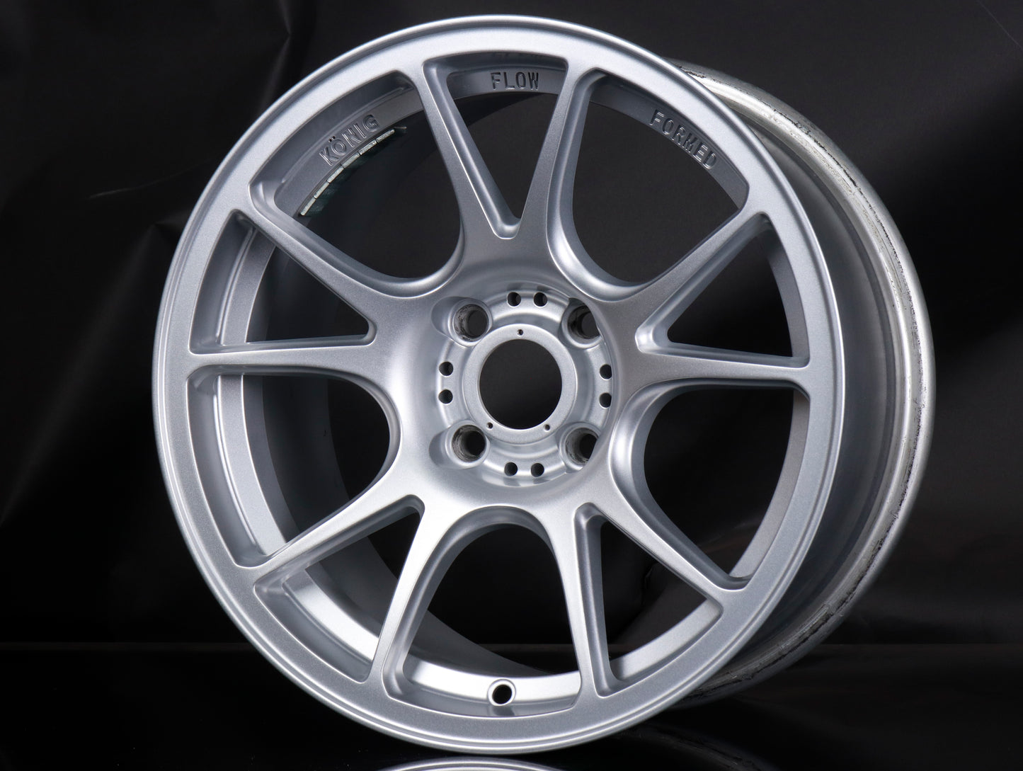 Konig Freeform - 15x8 / +25 & 15x9.5 / +29 / 4x100 - Matte Silver (Used)
