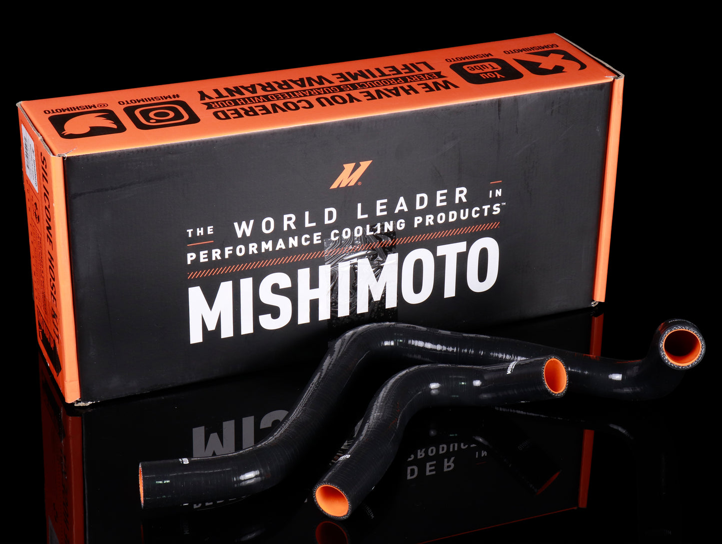 Mishimoto Silicone Black Radiator Hose Kits - Honda / Acura