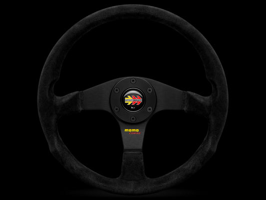 Momo Corse 2.0 Steering Wheel - Black Suede