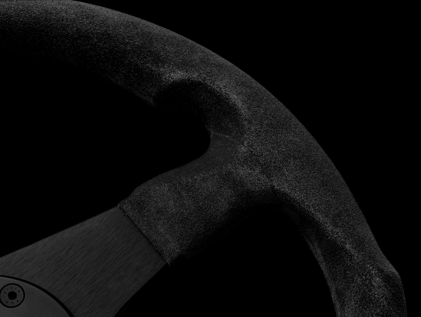Momo Corse 2.0 Steering Wheel - Black Suede