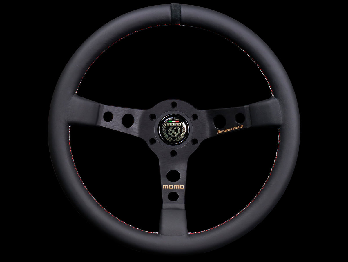 Momo Mod 07 350mm 60th Anniversary Steering Wheel - Leather - JHPUSA