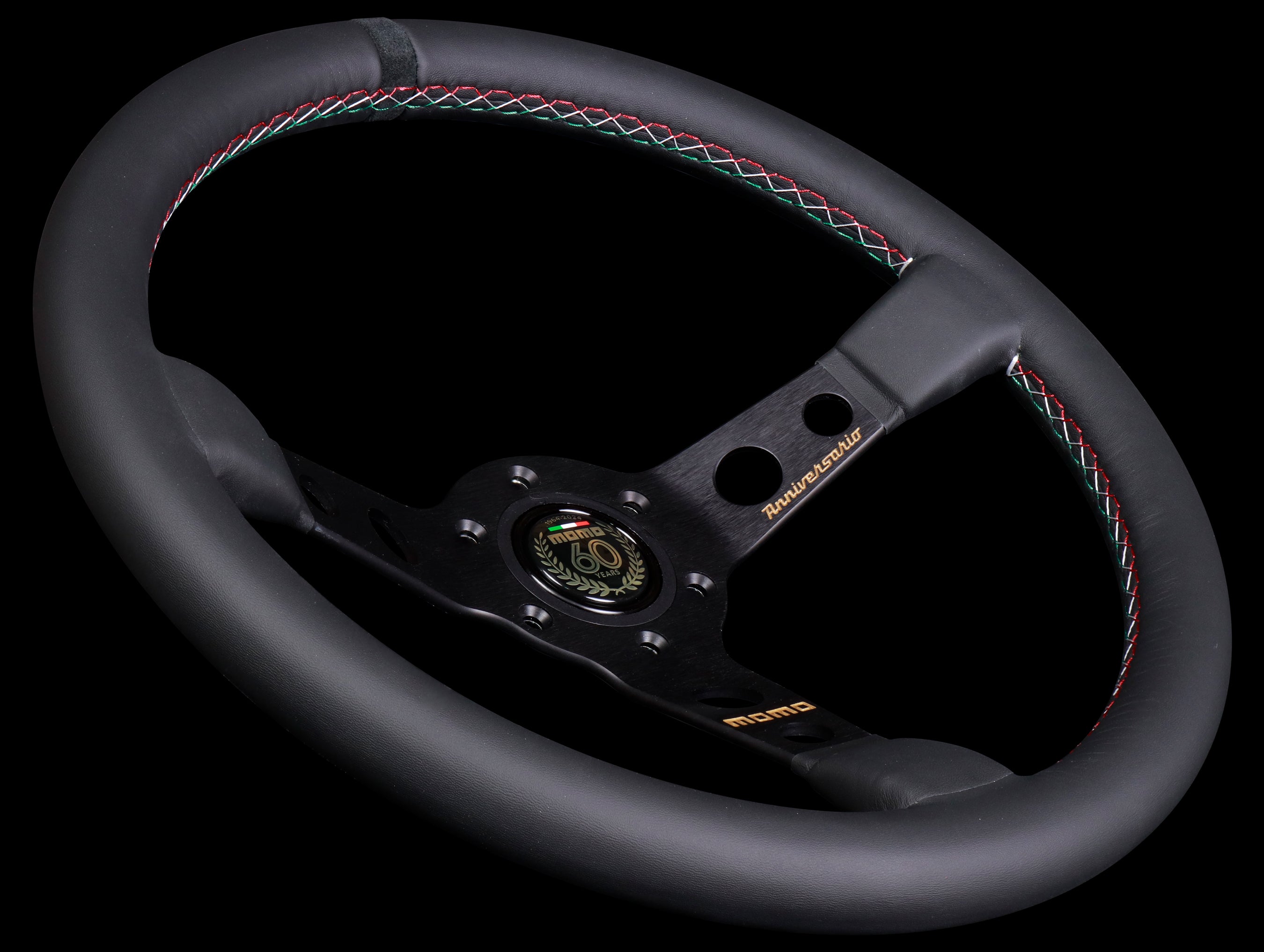 Momo Mod 07 350mm 60th Anniversary Steering Wheel - Leather - JHPUSA