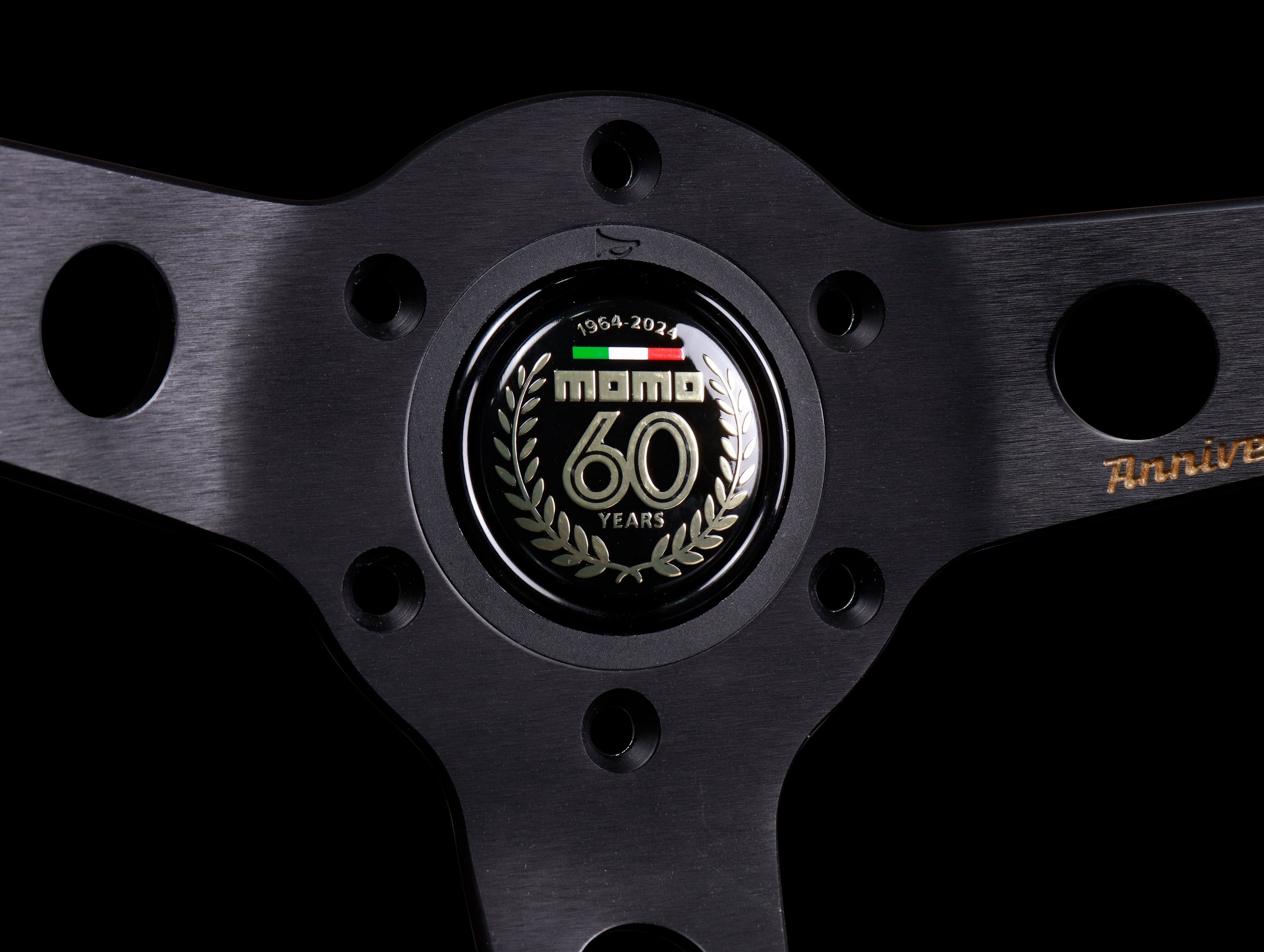 Momo Mod 07 350mm 60th Anniversary Steering Wheel - Leather - JHPUSA