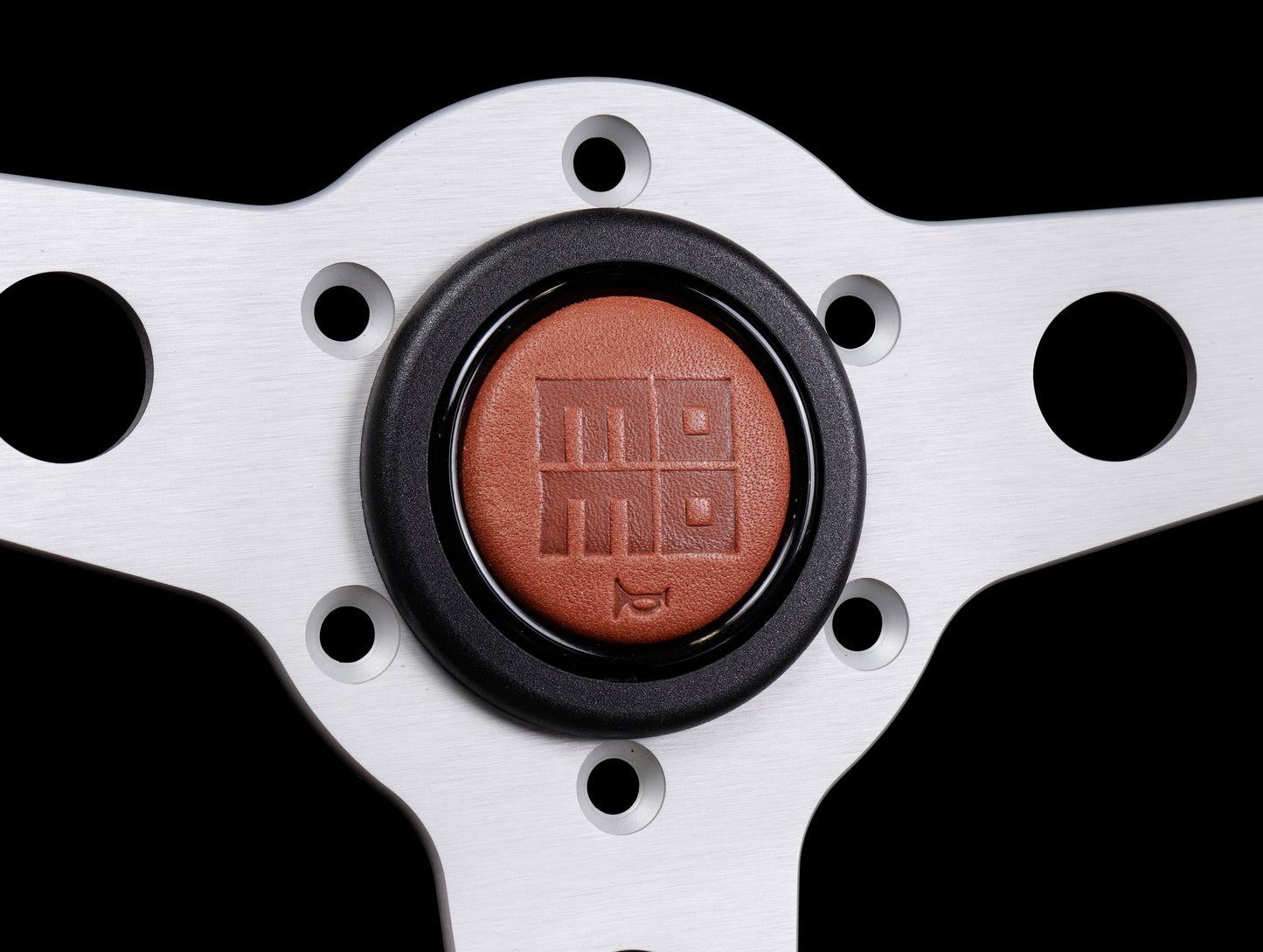 Momo 350mm Prototipo Heritage Steering Wheel - Tobacco Leather
