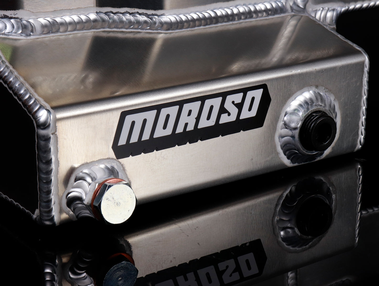 Moroso Drag Race Baffled Oil Pan - B-series