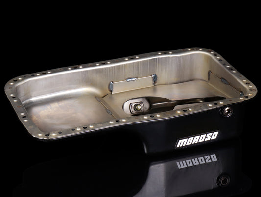 Moroso Street / Strip Baffled Oil Pan - B-series