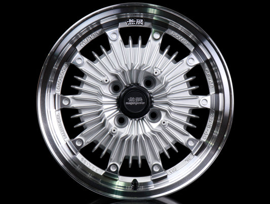 Mugen CF-48 Wheels - Silver - 15x7 / 4x100 / +40