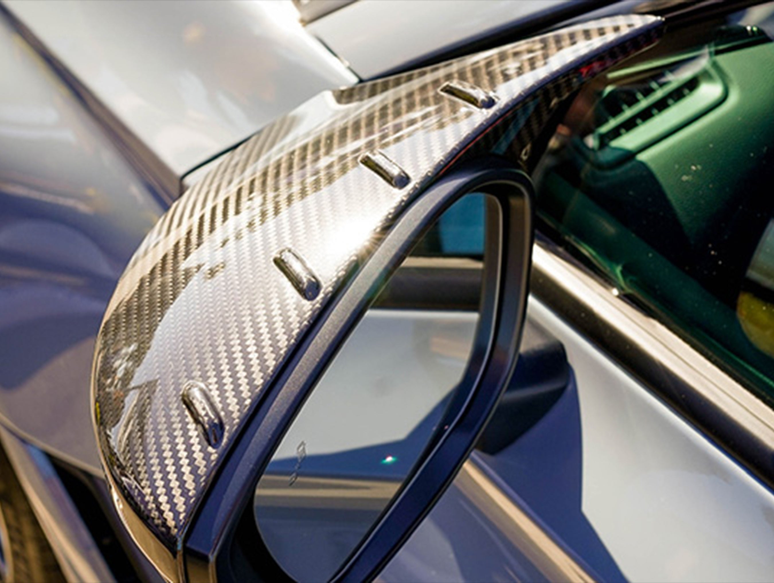 Mugen Carbon Fiber Door Mirror Cover Set - 22+ Civic / Civic Type