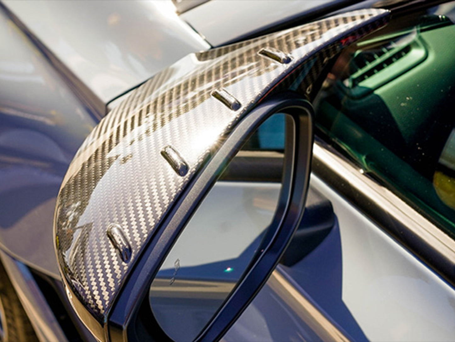 Mugen Carbon Fiber Door Mirror Cover Set - 22+ Civic / Civic Type R (FL1/FL5)